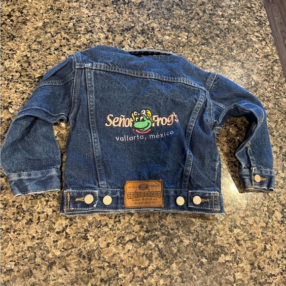 Vintage Señor Frog’s Mexico Denim Jacket – Kids Size 4 - Picture 1 of 9